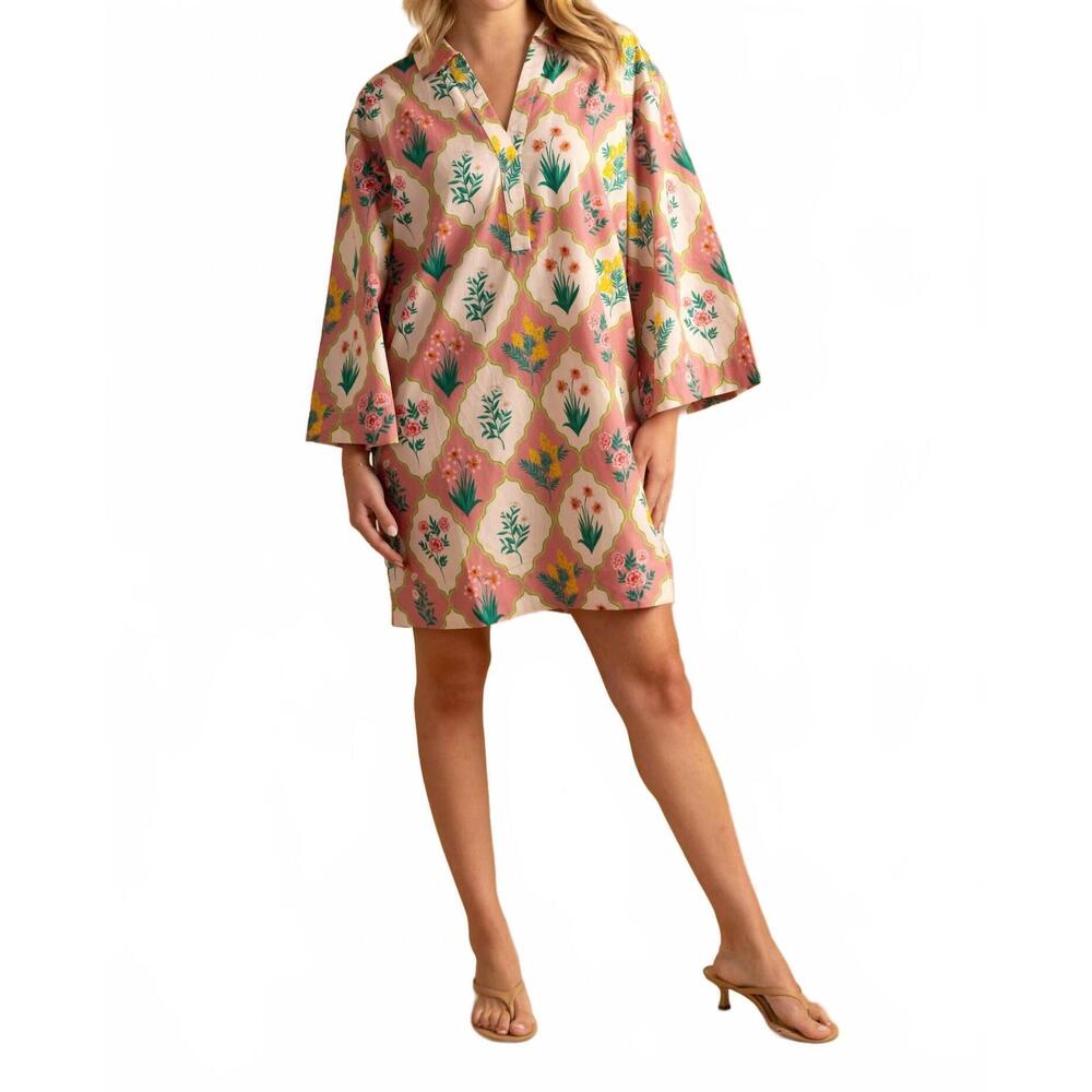NEW DOUBLE A colette dress in rose blossom